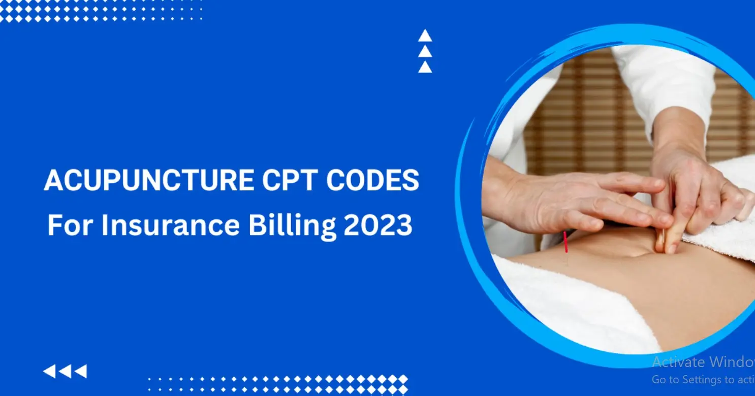 Acupuncture CPT Codes
