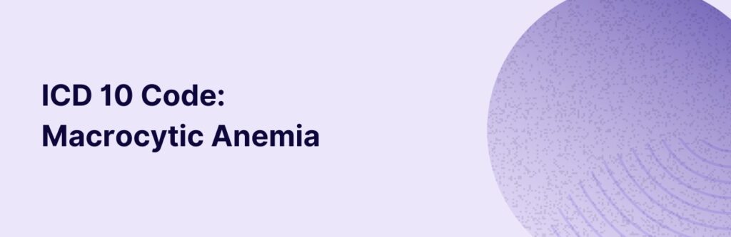mild hypochromic microcytic anemia icd 10