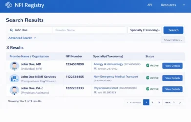 NPI Registry Lookup