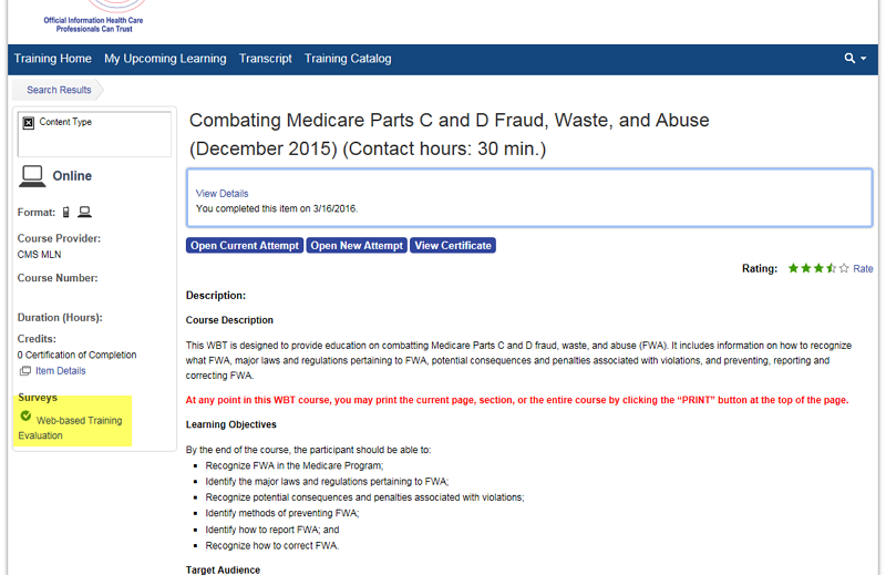 Medicare Compliance