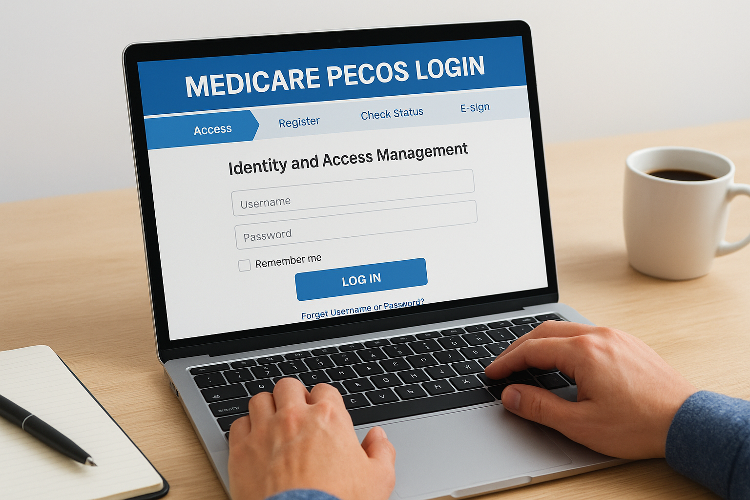 PECOS Log In