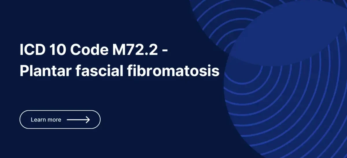 Plantar Fasciitis ICD-10